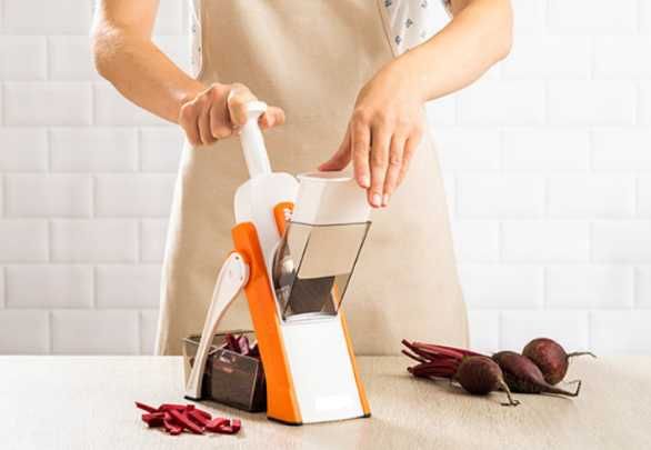 ХИТ ПРОДАЖ!Мультислайсер тёрка для овощей Brava Spring Slicer.УСПЕЙ