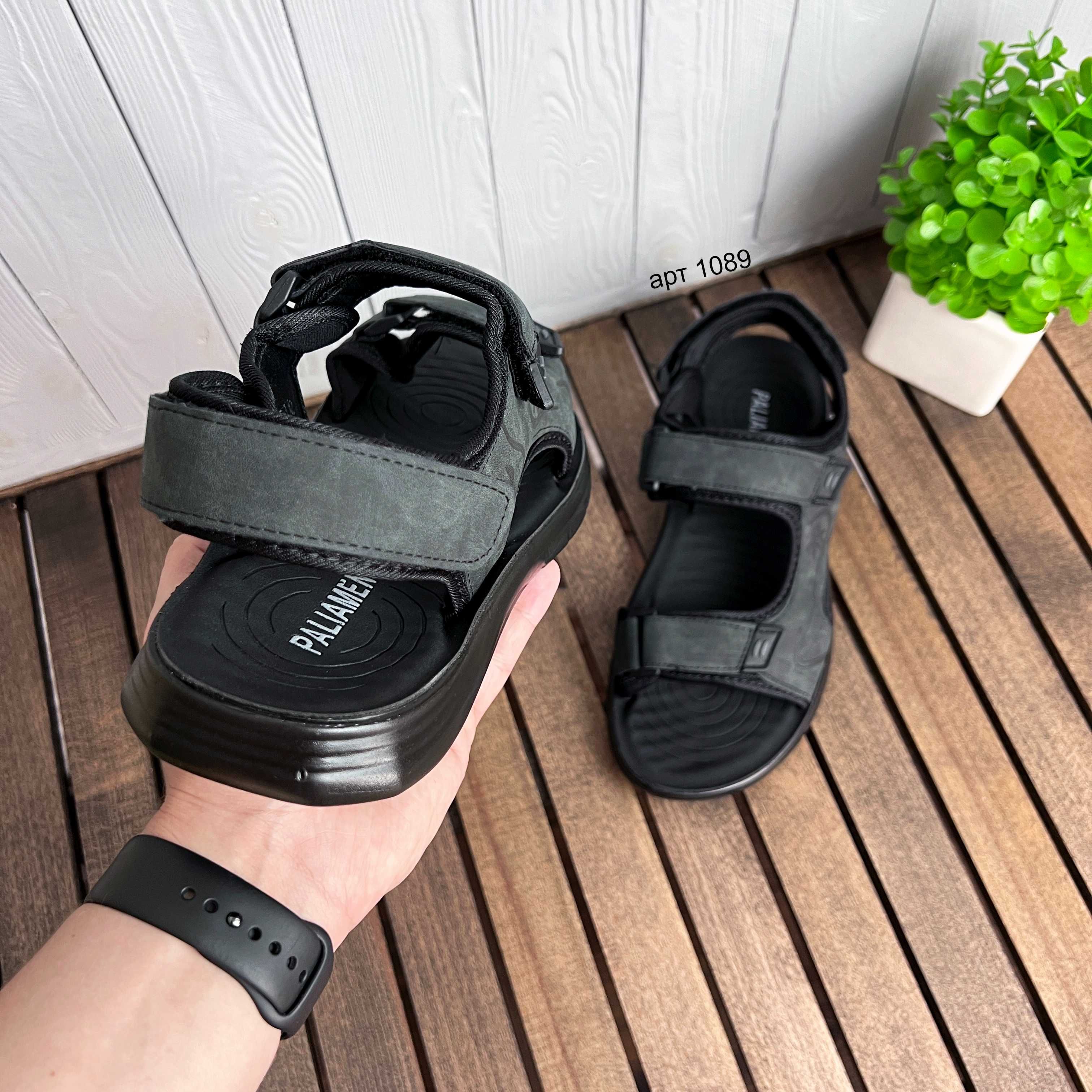 Сандалі 39-44 чоловічі Sandals XR Grey / Сандали мужские серые