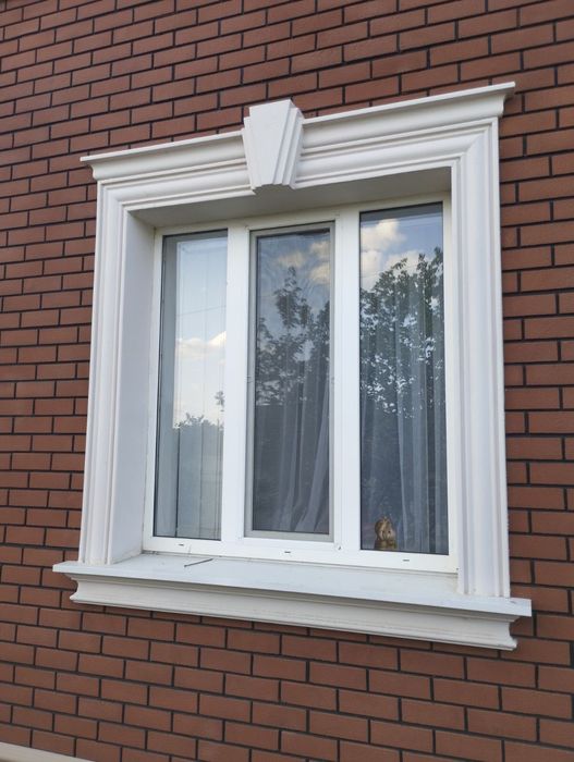 Фасадний декор архітектура пінопластова ліпнина