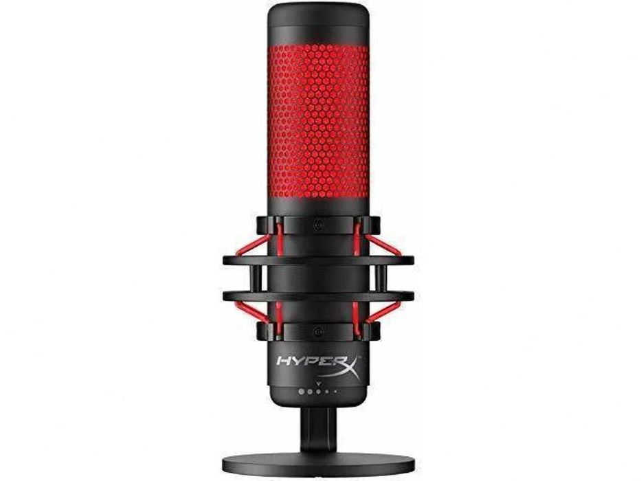 HyperX QuadCast - Microfone de condensador USB para podcast ou jogos