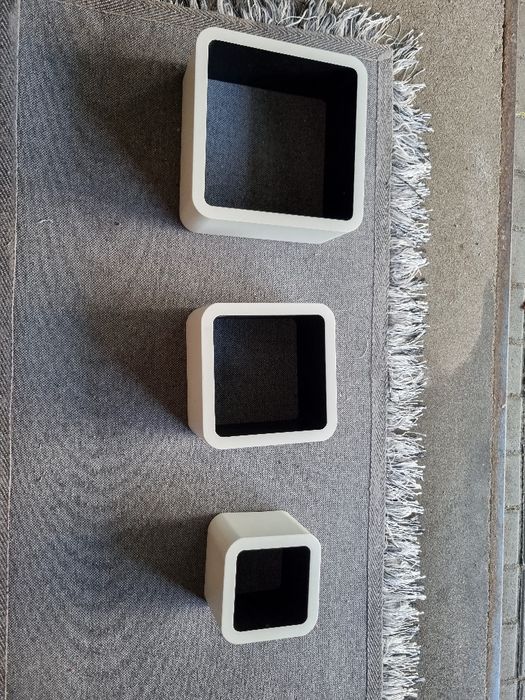 Zestaw 3 półek wiszących