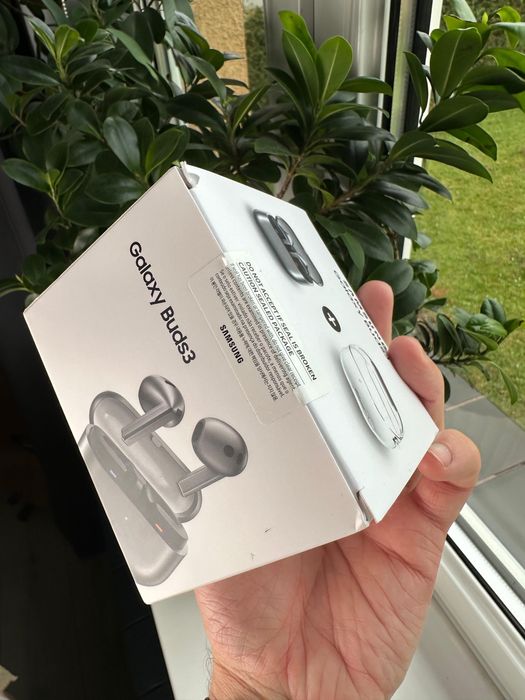 Słuchawki bezprzewodowe +etui  Samsung Galaxy Buds3 R630 szare