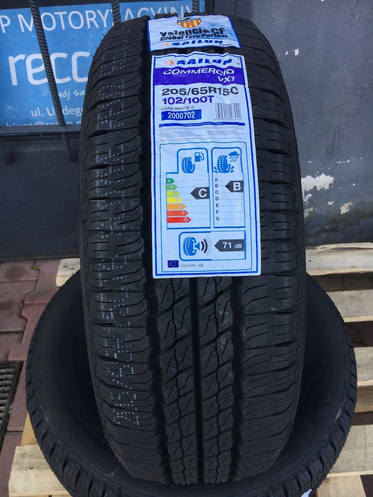NOWE Opony opona letnie letnia SAILUN 205/65R15C COMMERCIO VX1