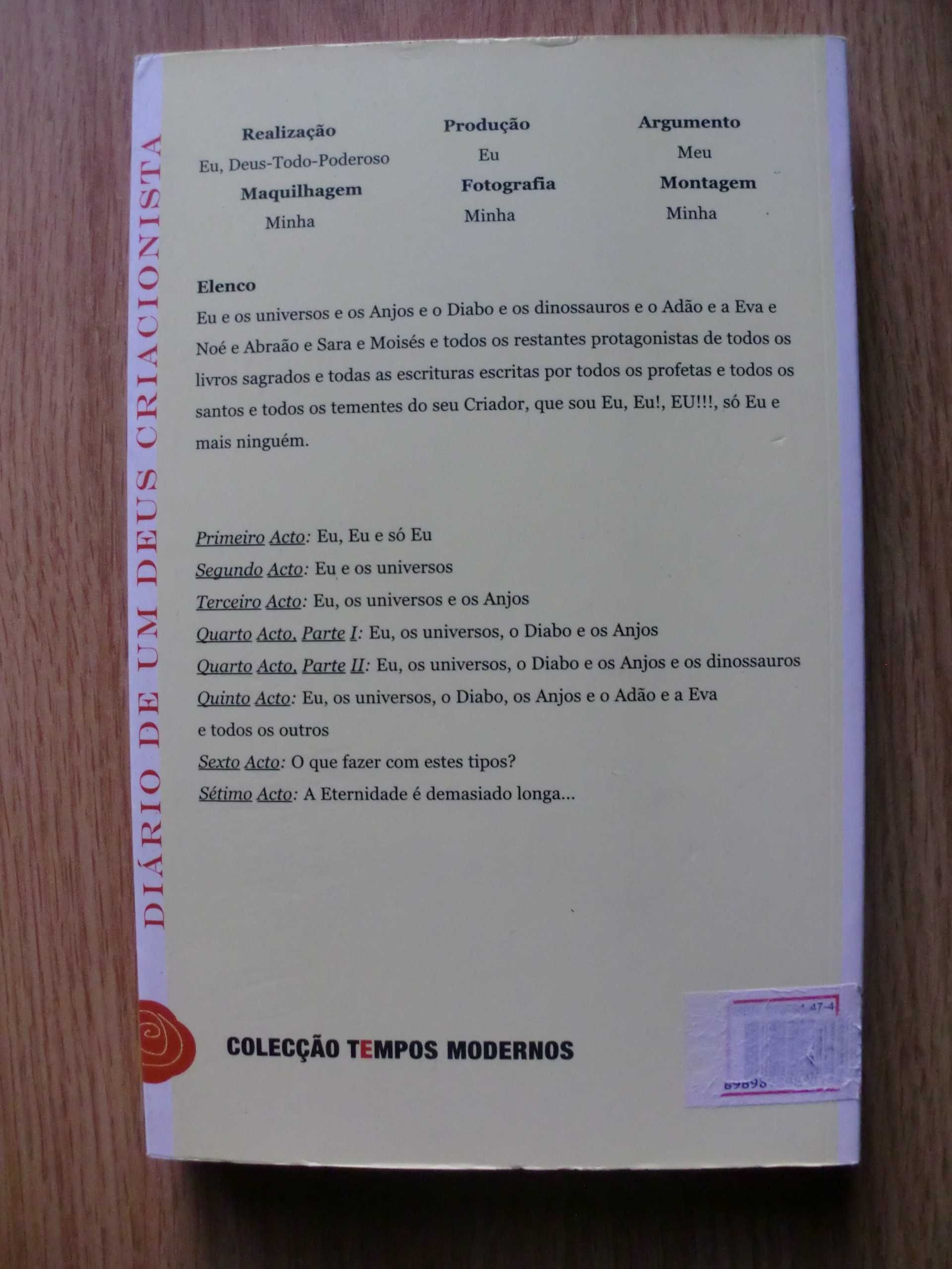 Diário de um Deus Criacionista
de Álvaro Santos Pereira