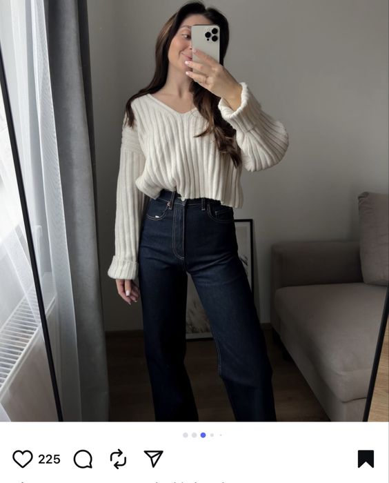 Джинси Zara Wide Leg intense blue