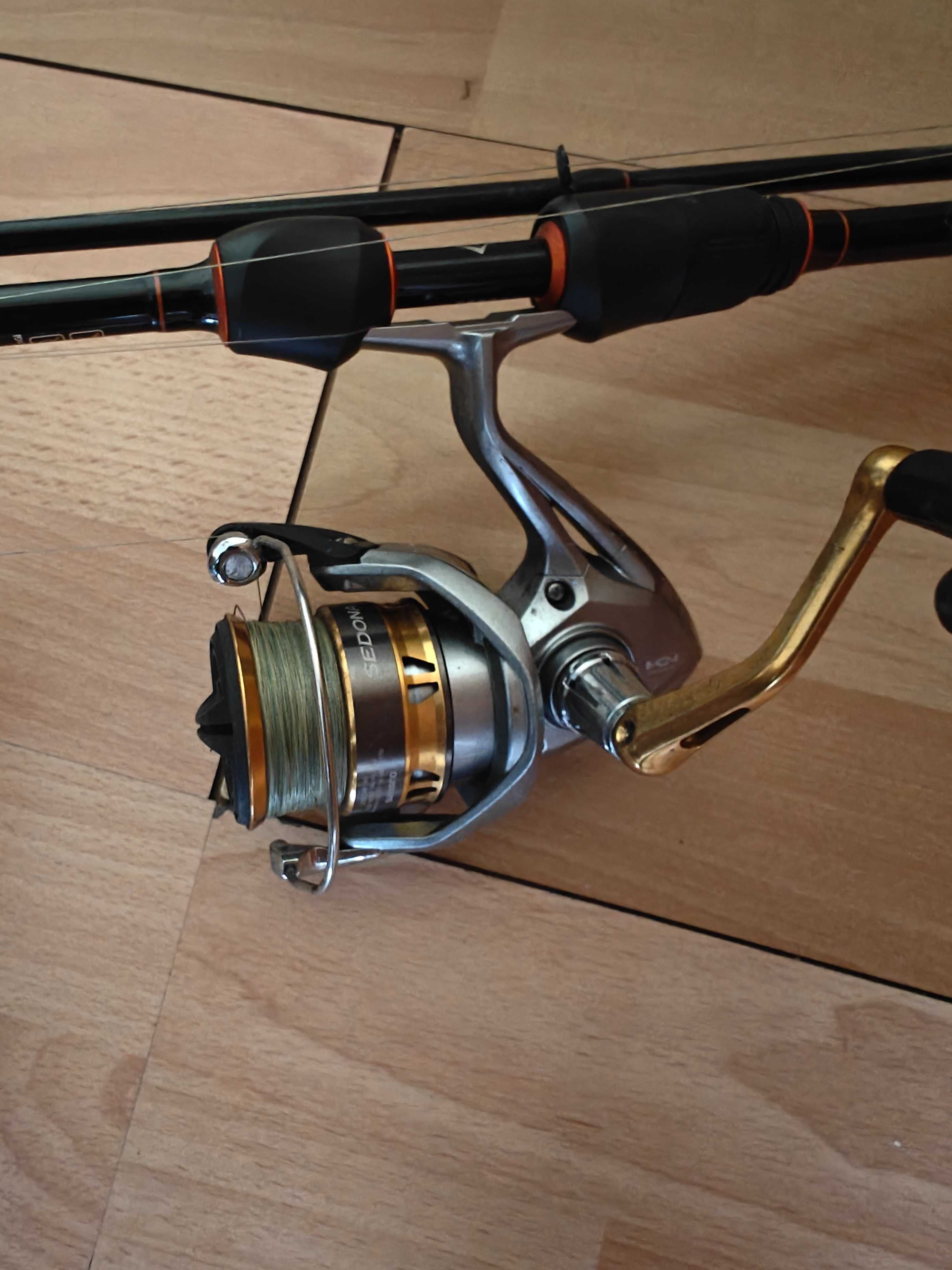 Wędka Bixlite 222 wraz z kołowrotkiem Shimano Sedona C3000