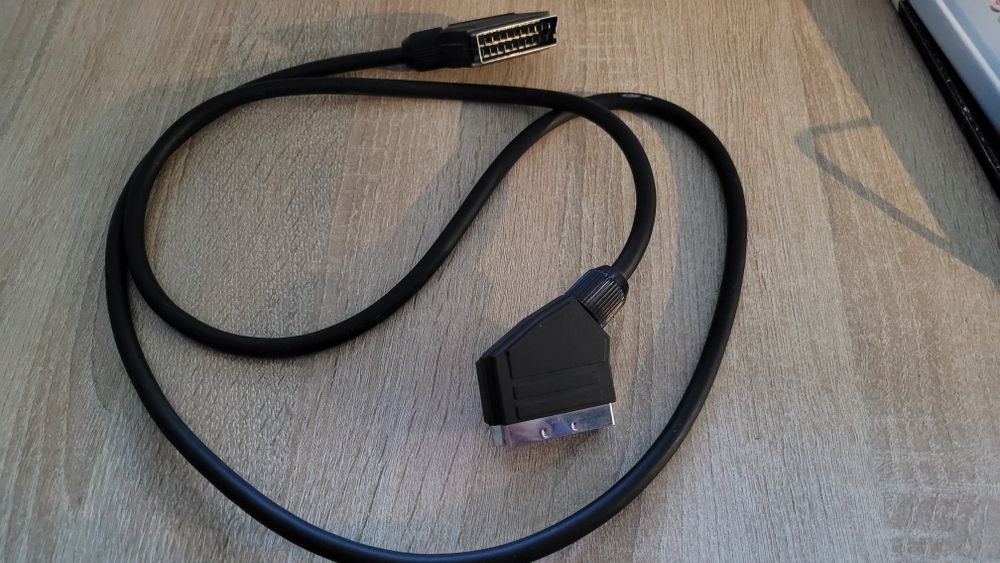 Przyłącze wtyk SCART na wtyk SCART (Eurozłącze)