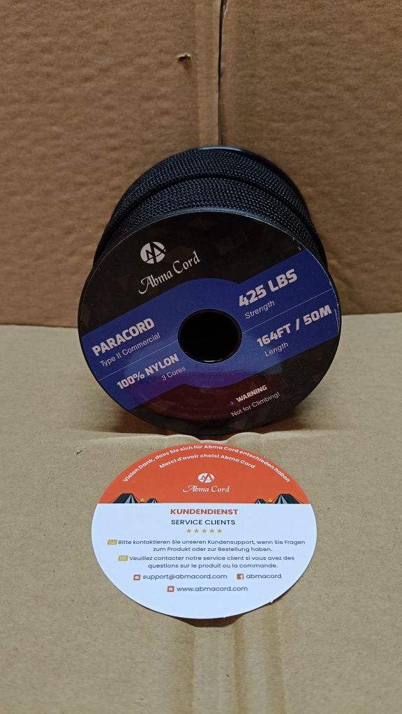 Abma Cord Pracodawca 3 mm 50m 100% nylonowa  typu II