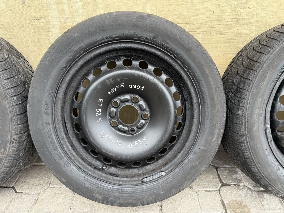 Felgi Stalowe 16” 5x108 Ford Kuga S-Max Galaxy Mondeo Volvo Peugeot