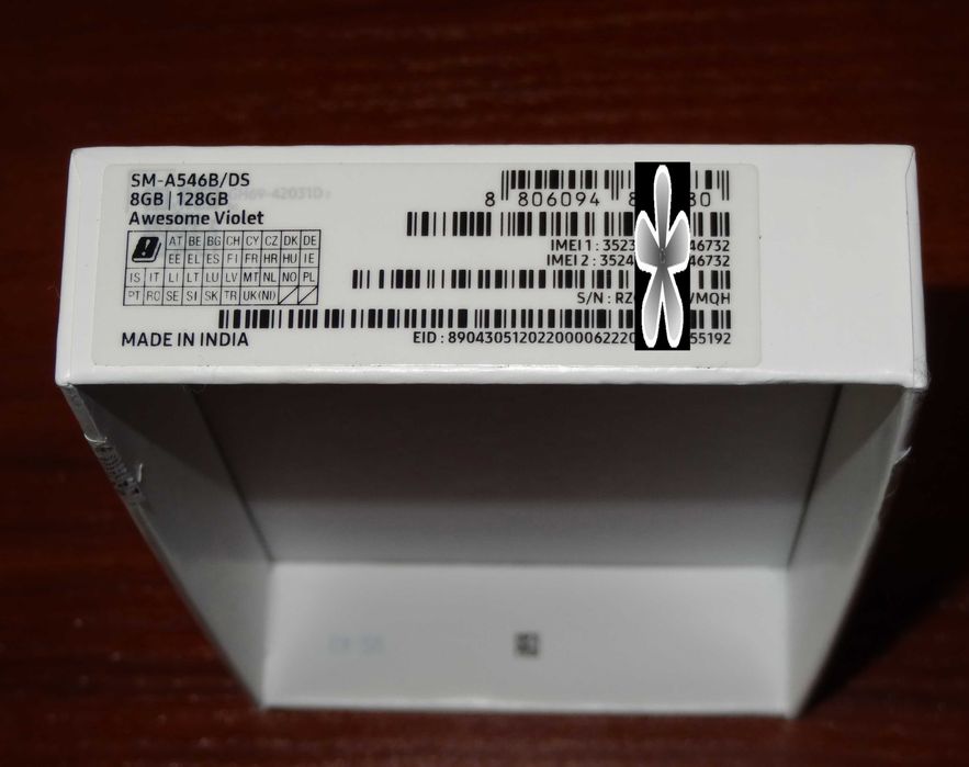 Samsung Galaxy A54  5G - polska sieć - SM-A5468/DS VIOLET