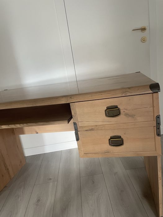 Biurko duże Black Red White plus zestaw membli