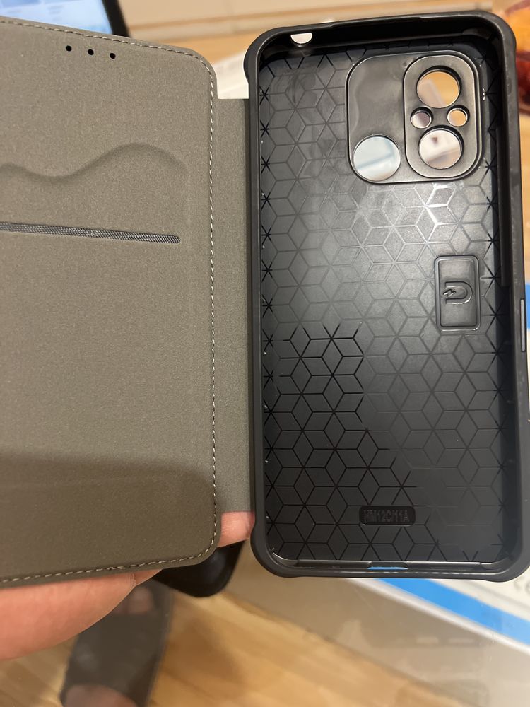 Etui razor klapka do Xiaomi Redmi 12C + szklo ochronne