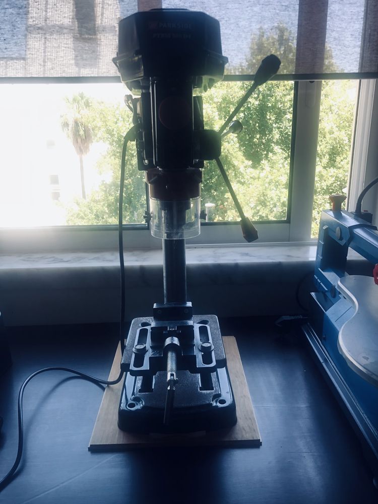 Furadora de Coluna para Bancada ou Mesa da Parkside PTBM 500