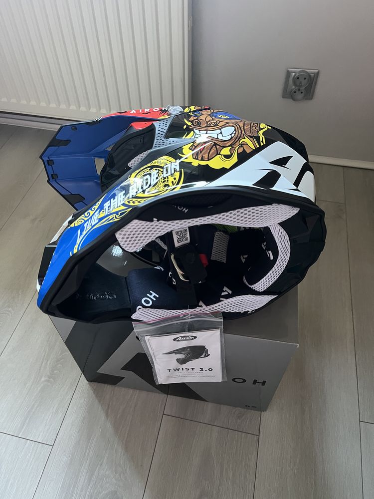 Kask cross AIROH twist 2.0 tiki gloss XXL