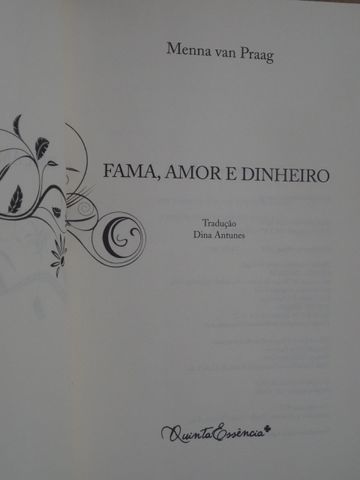 Fama, Amor e Dinheiro de Menna Van Praag