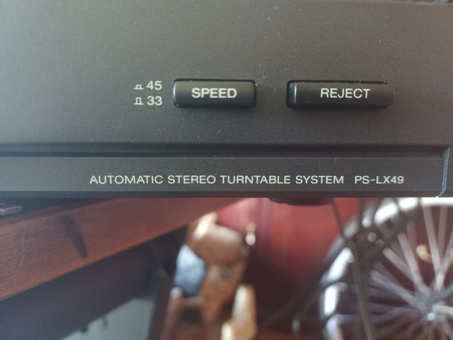 Leitor de vinil Sony ps lx49