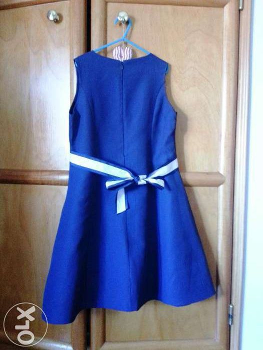 Vestido de festa Blue Kids tamanho 10-12