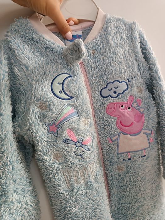 Piżama jednoczęściowa kombinezon świnka Peppa 104