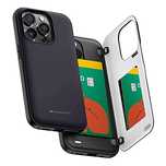 Etui iPhone 14 portfelowe, otwierane z lusterkiem, GOOSPERY,markowe
