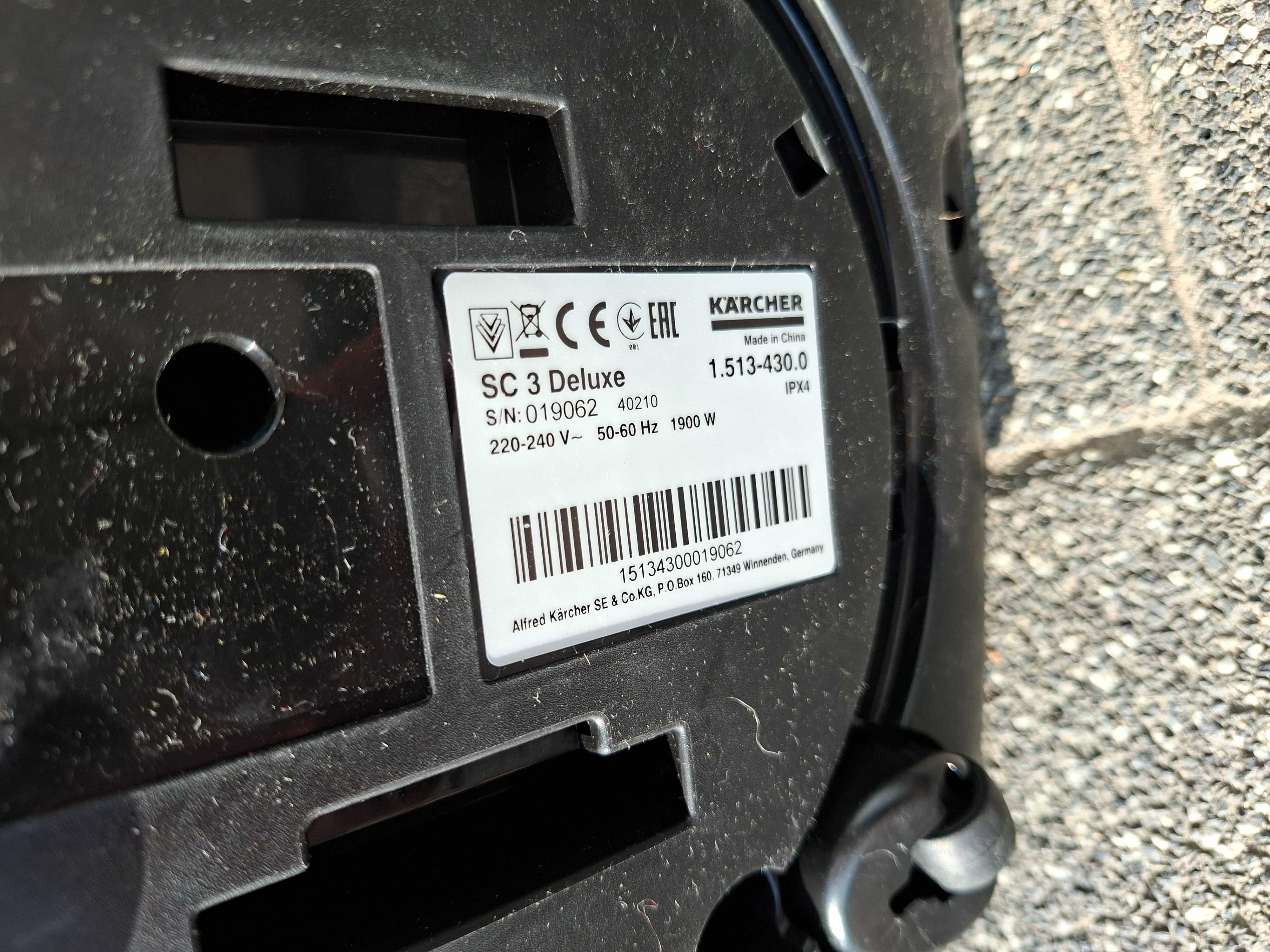 Myjka parowa podłogowa Karcher SC 3 Deluxe EasyFix