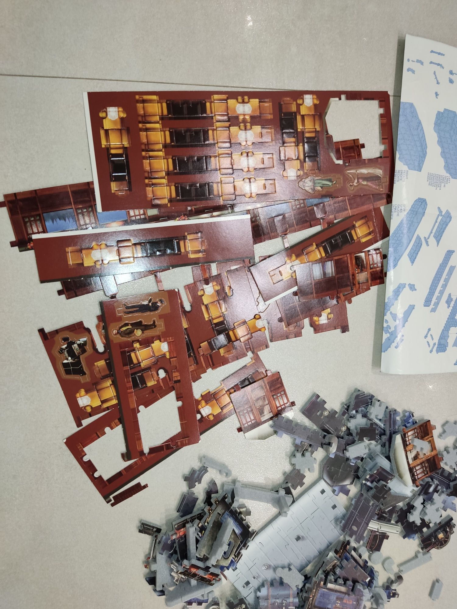 Puzzle 3D orient express
