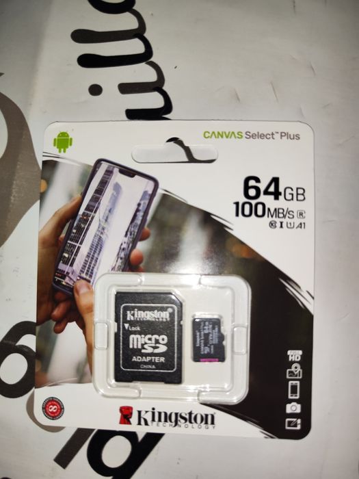 Cartão memória 64gb Kingston