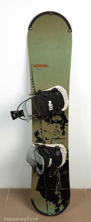 Deska snowboardowa Rossignol scan 135 + wiązania Flow