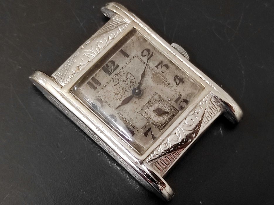 Relógio ROSKOPF, de homem, de corda manual, muito raro, anos 30.
