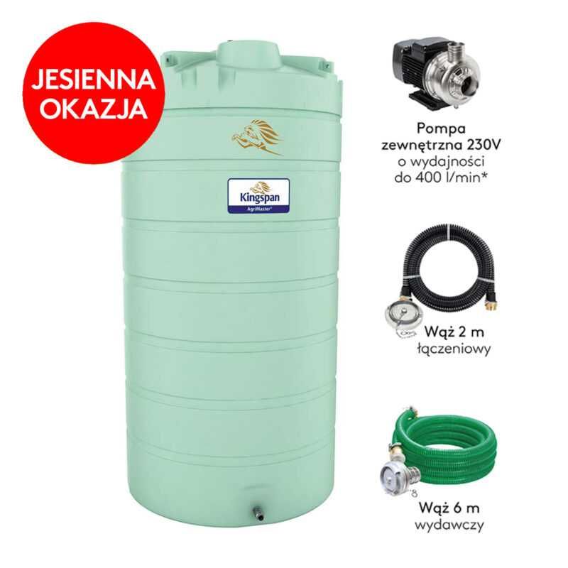 Zbiornik na RSM KINGSPAN AgriMaster® 22000l pompa węże podłączeniowe