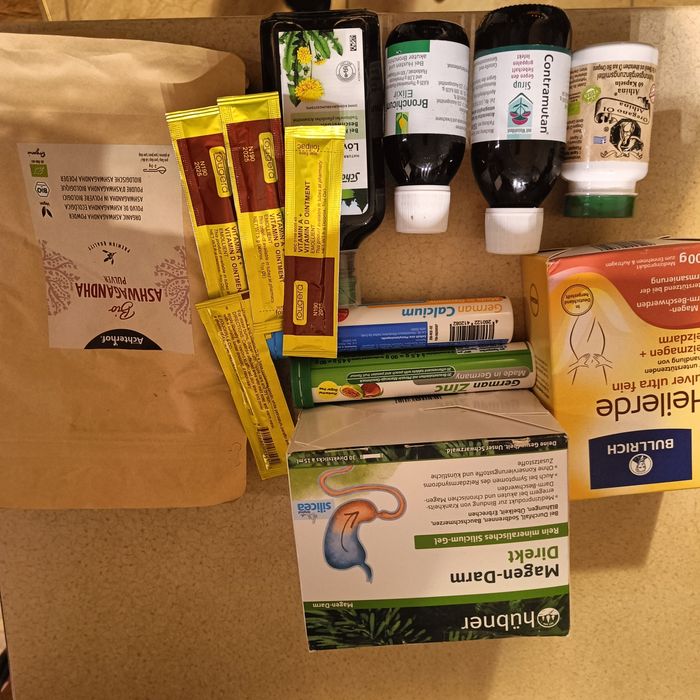 Zestaw suplementów diety mix