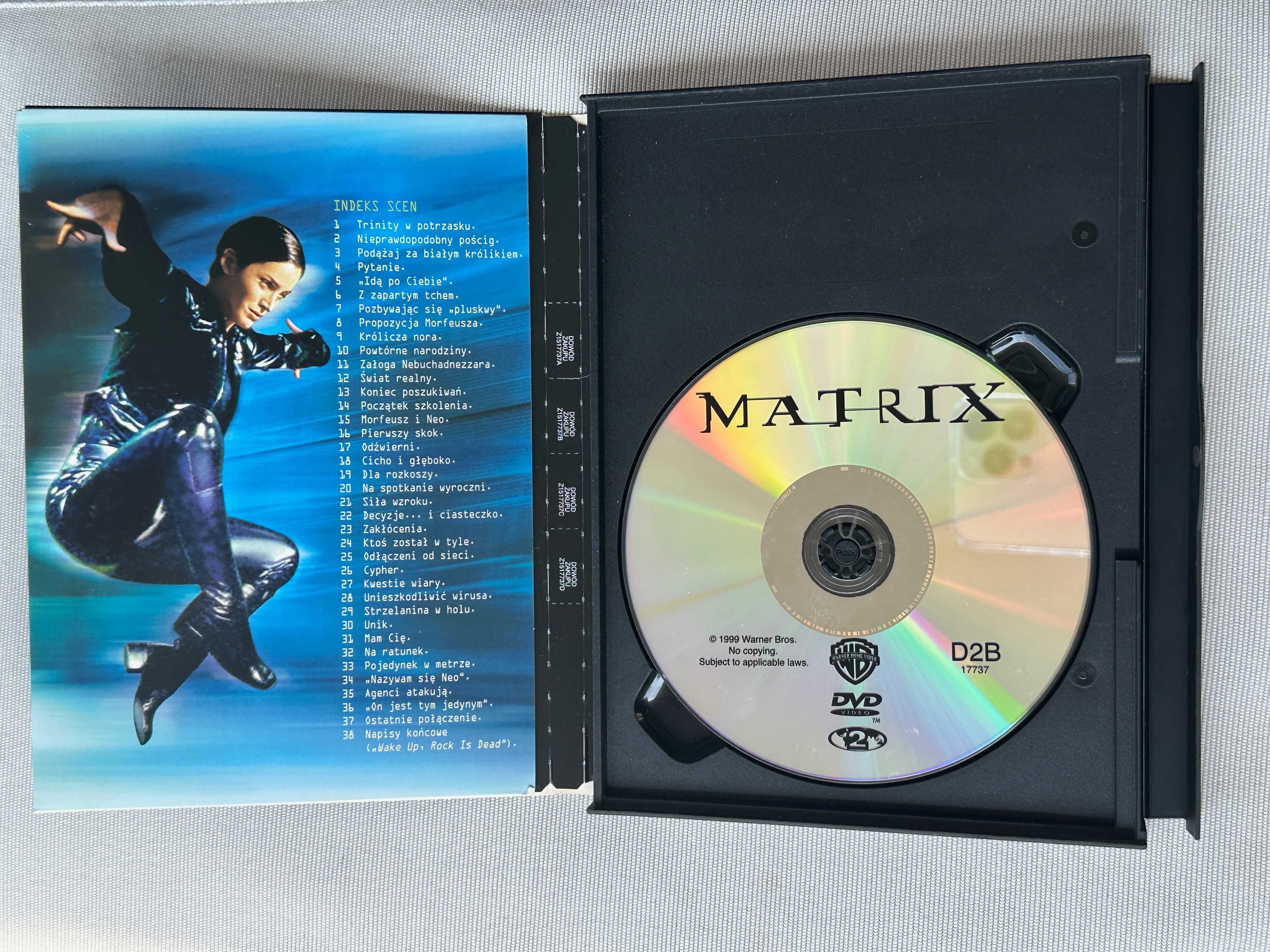 Film DVD MATRIX Keanu Reeves