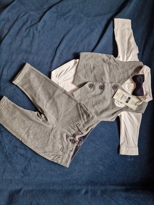 Nowy garnitur, ubranko na chrzest, cool club 68