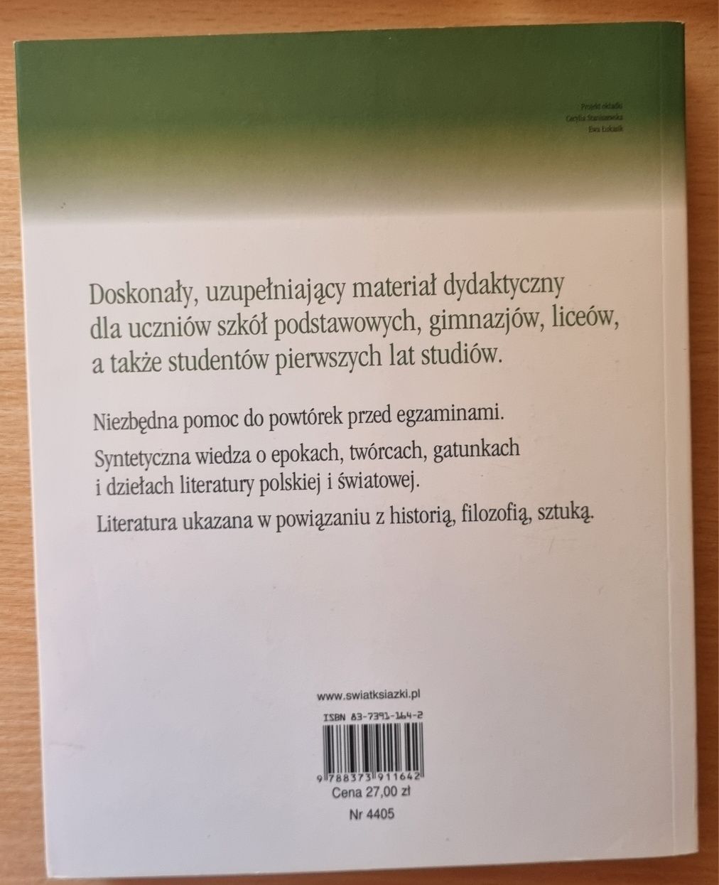 Tablice historyczne ścisłe epoki literackie matura repetytorium
