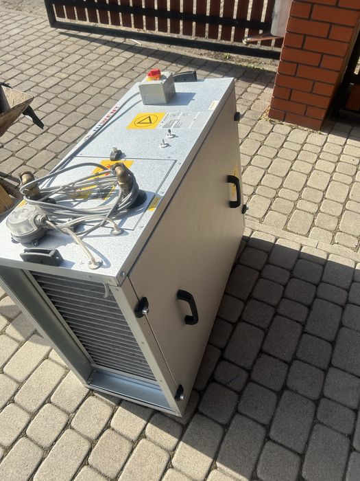 Centrala wentylacyjna z nagrzewnica Juwent wraz ze sterowniem.
