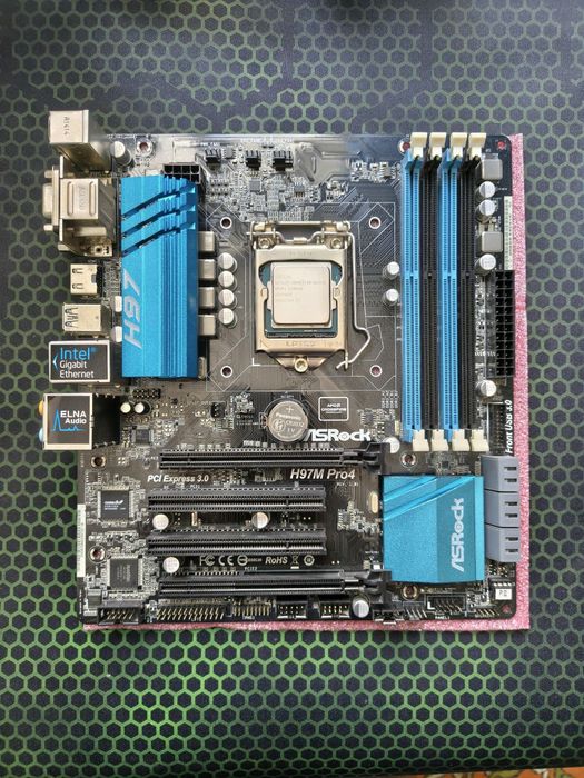 Комплект s1150, Intel Xeon E3-1241V3 3.5 GHz + ASRock H97M Pro4