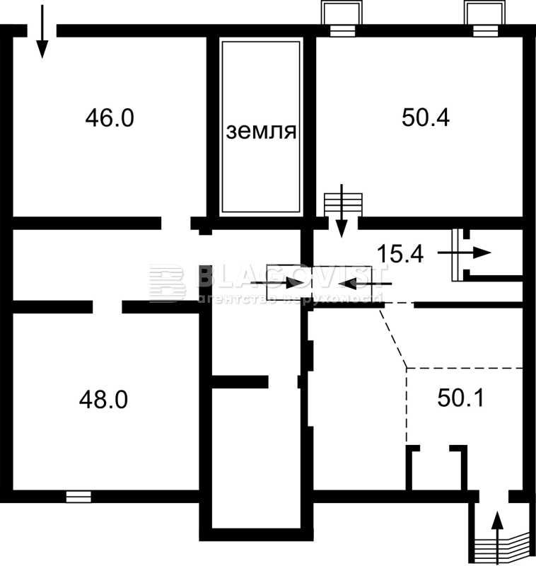 Ресторан ул Липинского  -   276 м кв