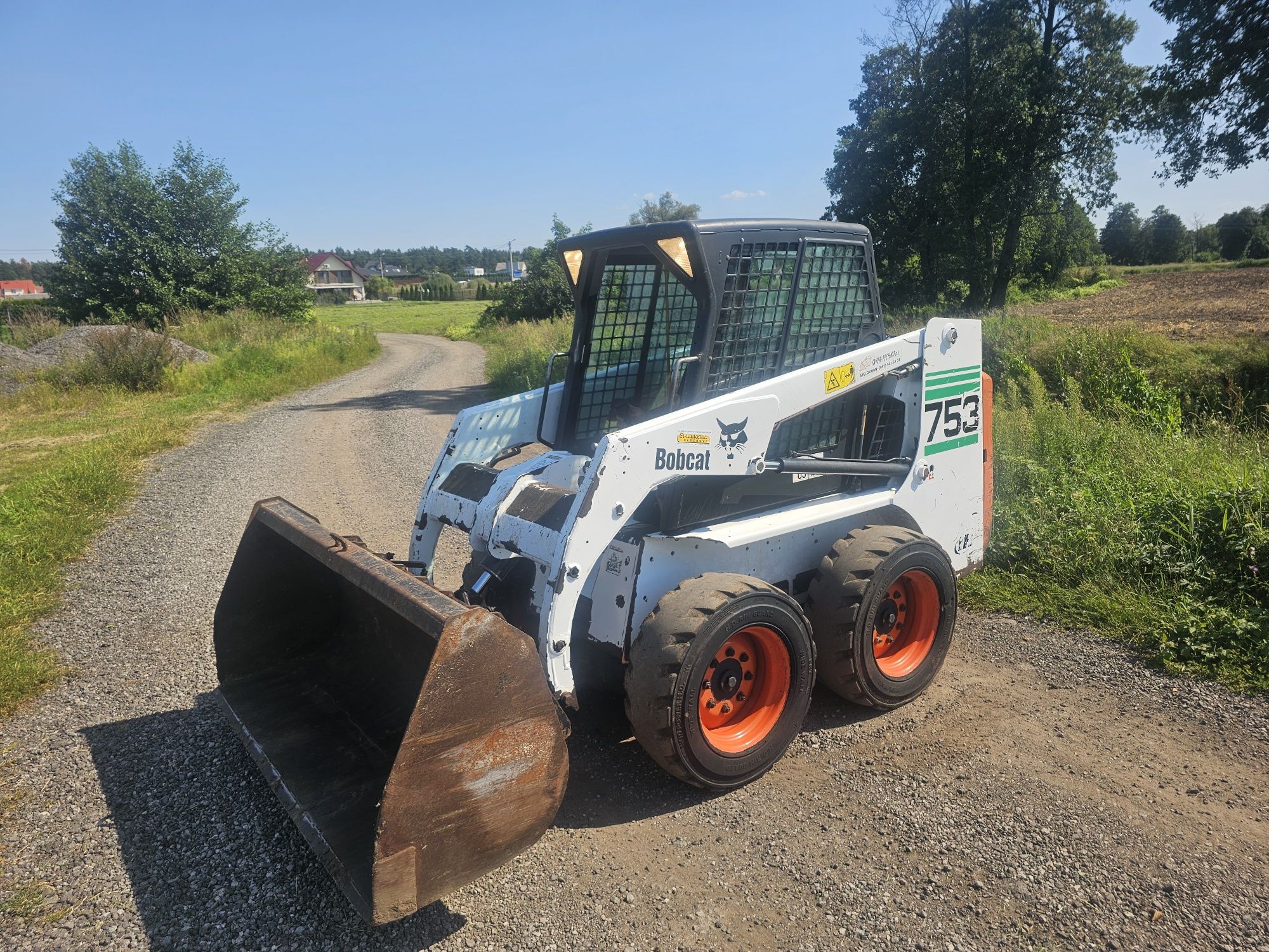 Bobcat 753 minia ładowarka