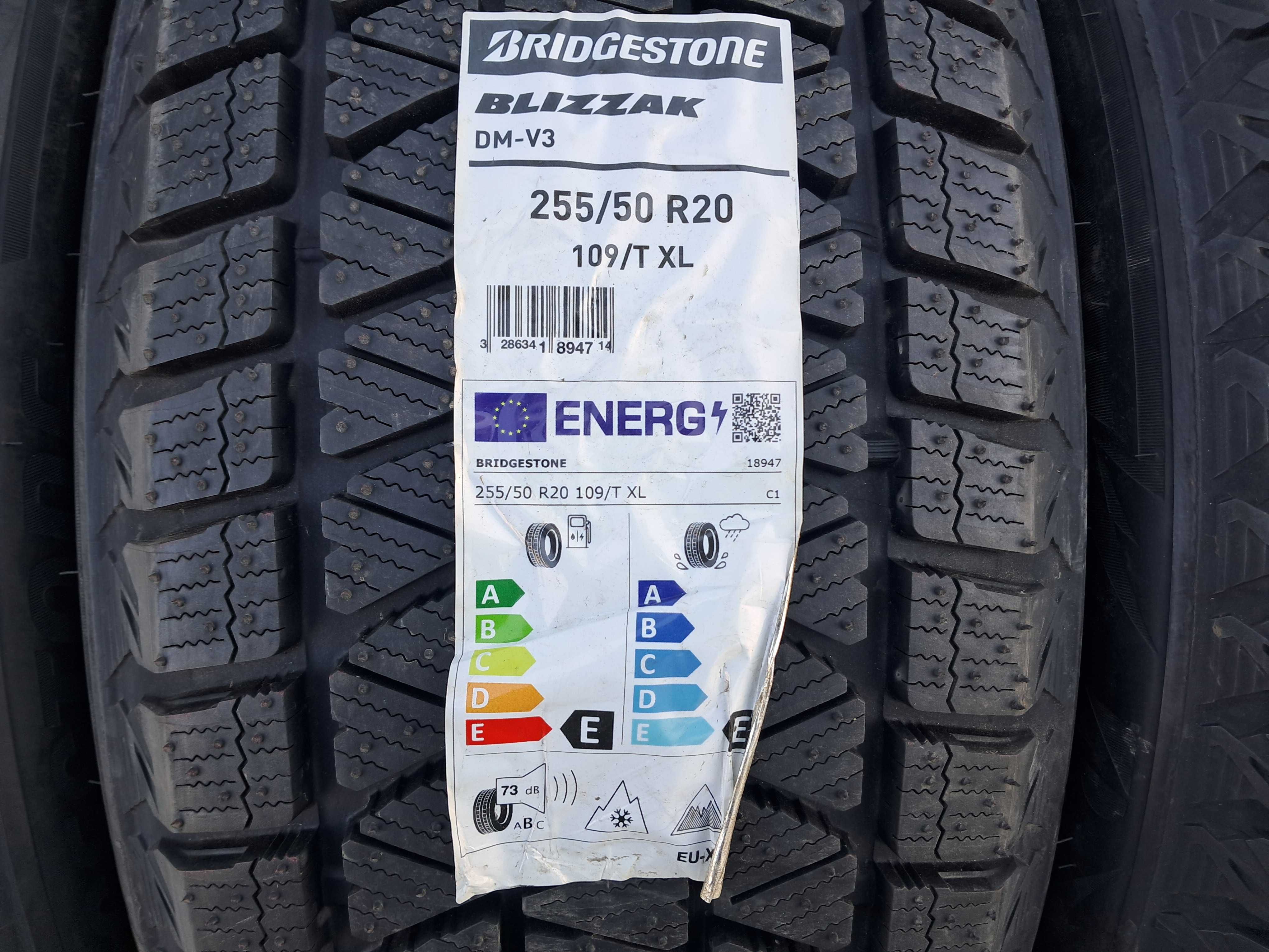 Резина зима НОВА Bridgestone 255/50 R20 Blizzak DM-V3