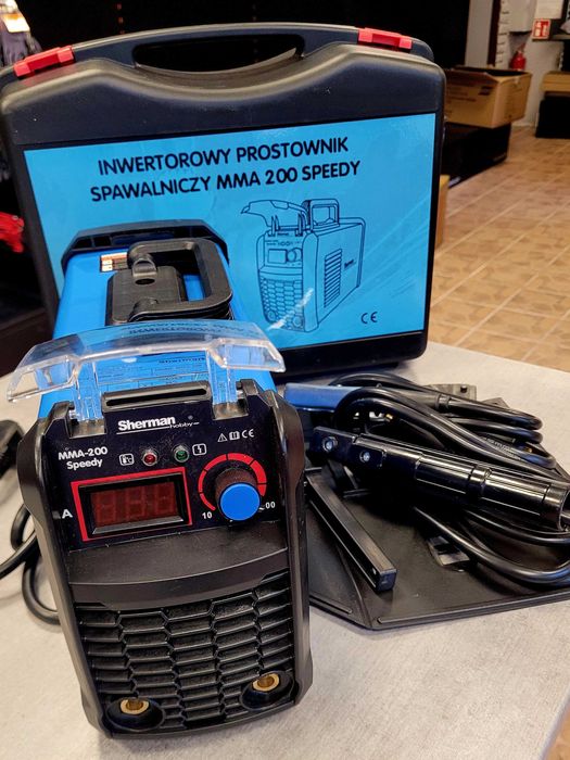 Spawarka MMA 200 SPEEDY z Walizką Sherman elektrodowa
