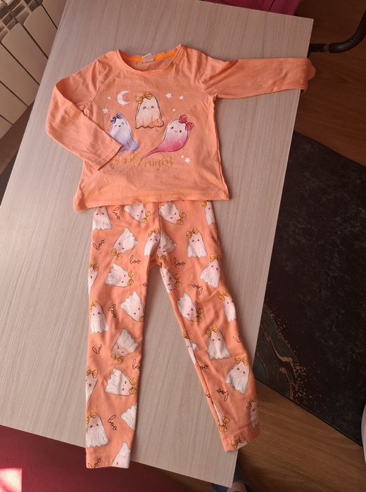 zestaw pomarańczowy dres 104 4-5 lat