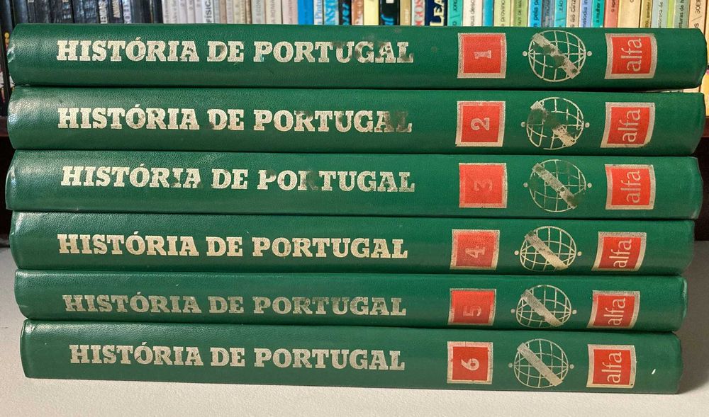 História de Portugal - Volumes 1 a 6