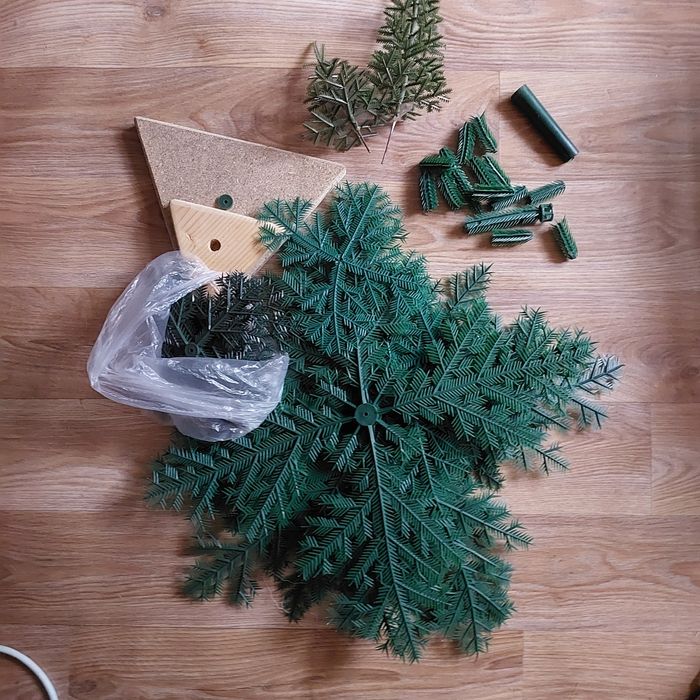 Радянська штучна ялинка – набір для реставрації