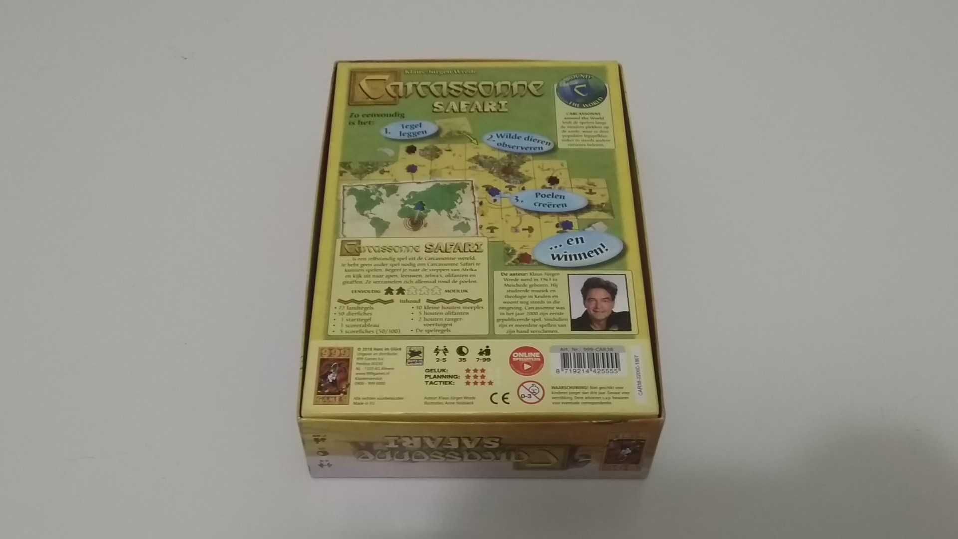 Carcassonne Safari - Jogo de Tabuleiro