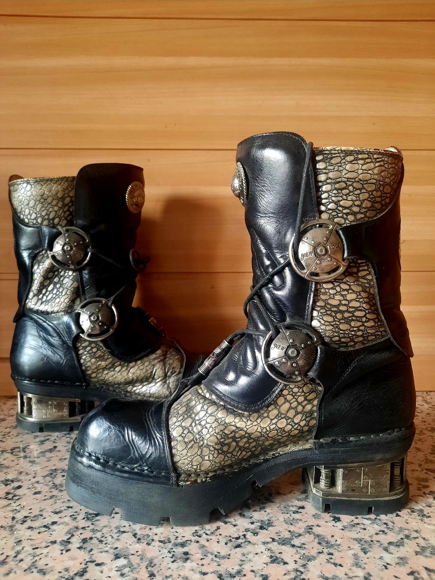 Botas New Rock cybernetics