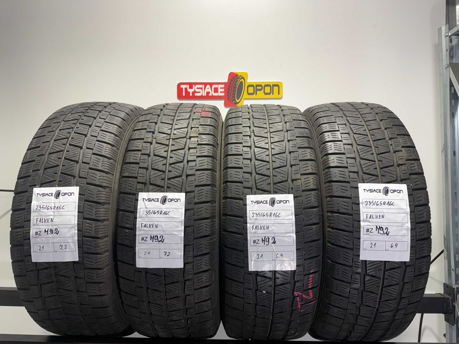 Opony Zimowe 235/65/16C Falken EuroWinterVan Komplet #Z792