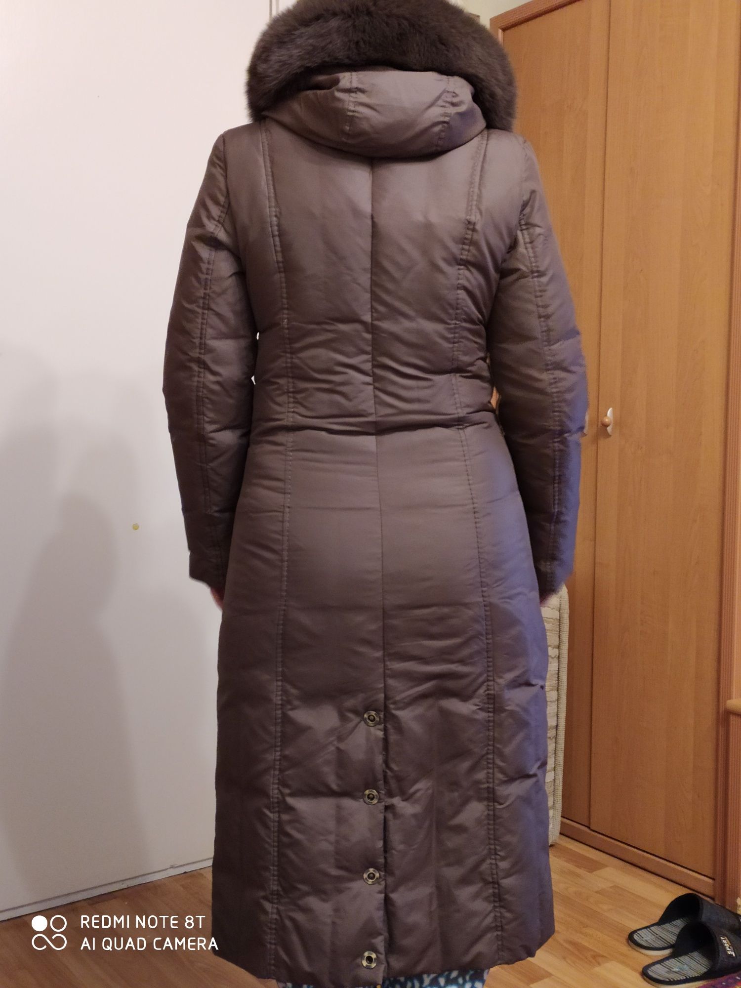 Зимнее пуховое пальто