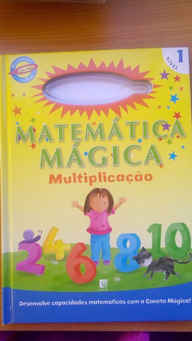 Livros de Aprendizagem Matemática Mágica