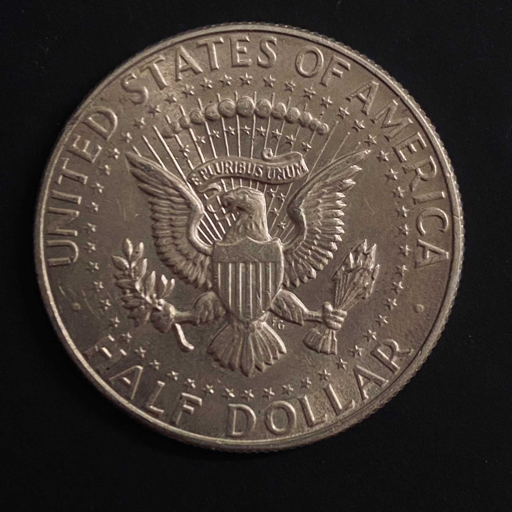 USA, Half Dollar Kennedy, rok 1967, Ag 0,400