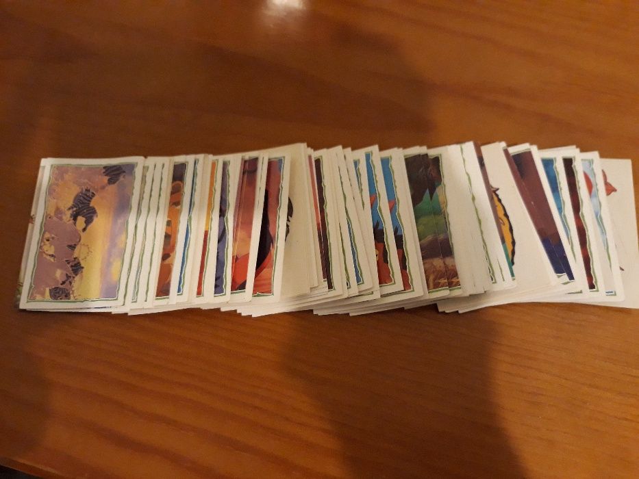 Cromos Panini Dragon Ball, Rei Leão, Aladdin etc.