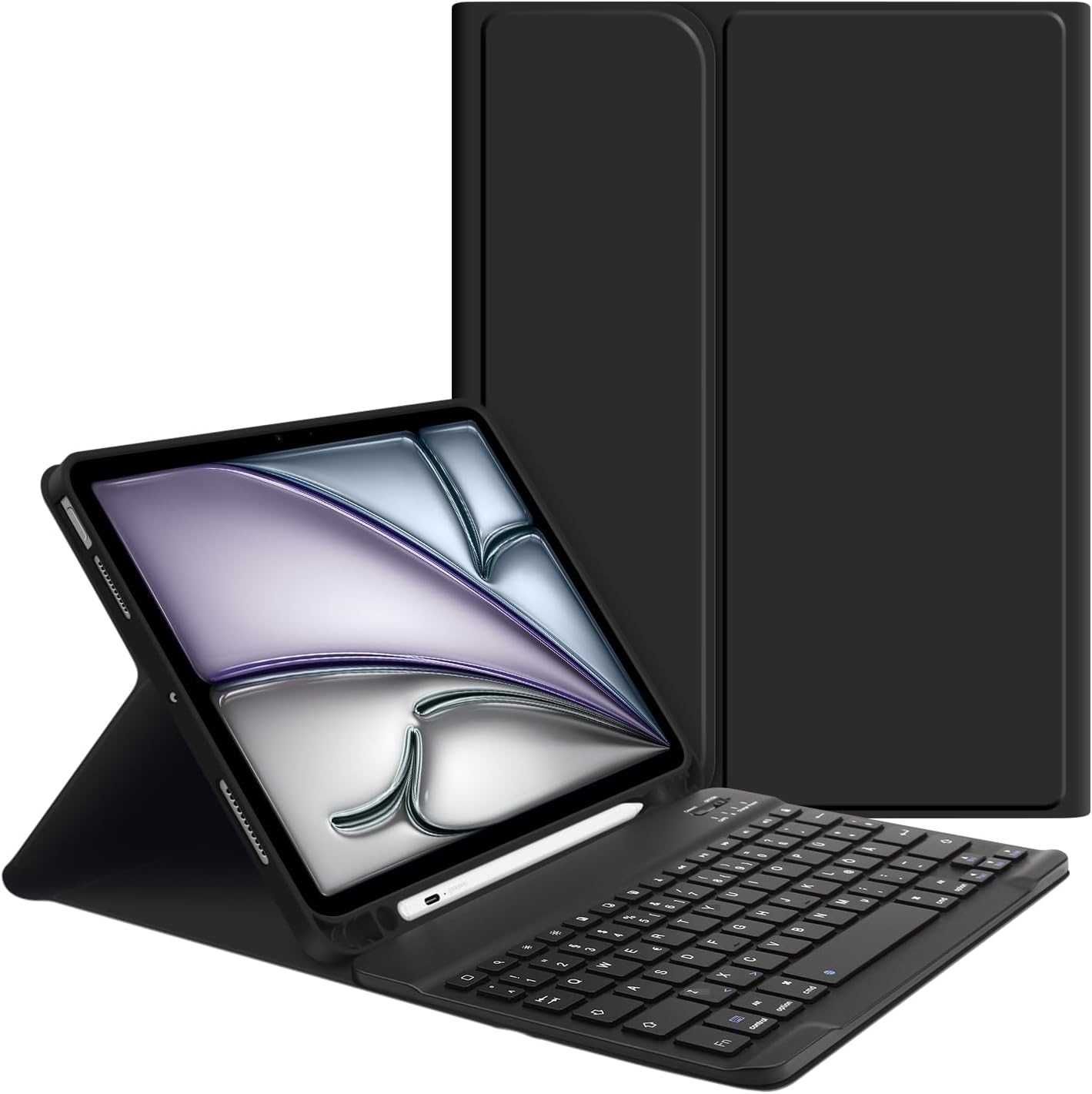 GOOJODOQ etui klawiatura do iPad Air 6 M2 11 iPad Air 5 Air 4